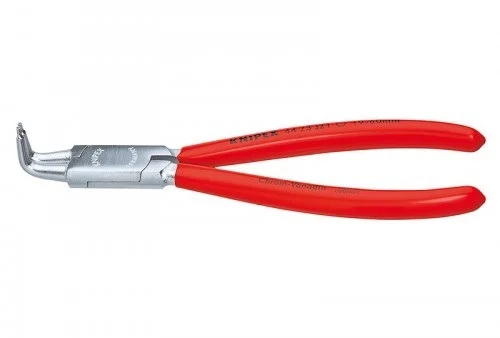 Щипці для внутрішніх стопорних кілець в отворах під кутом 90° Knipex L=215 мм (44 23 J31)