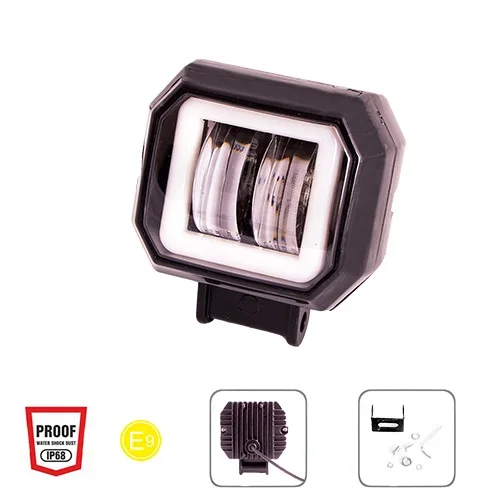 Світлодіодна фара PULSO WLP-20S4M + DRL 20W 10-30V Spot