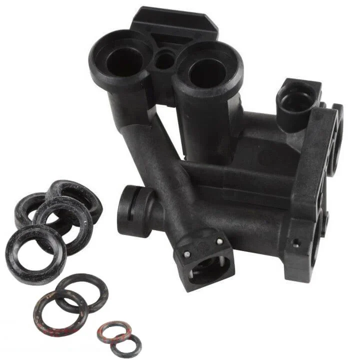 61301956 Лівий гідравлічний вузол на газовий котел Chaffoteaux Elexia, Elexia Comfort