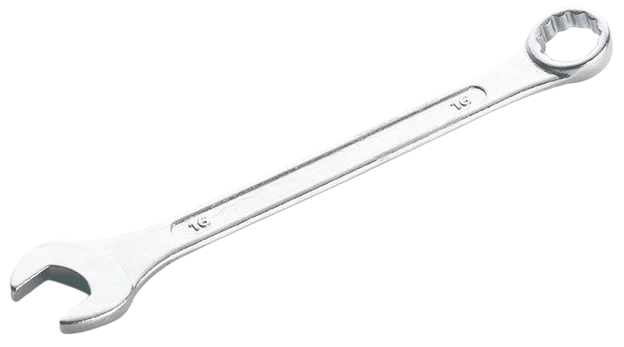 Ключ ріжково-накидний Стандарт 16 мм Сила (201016)