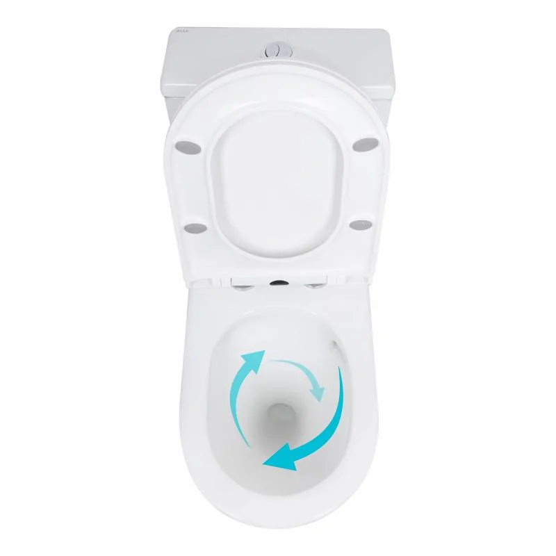 Унітаз-моноблок Qtap Kolibri Ultra Quiet QT10226380W (Soft-close) - фото 5