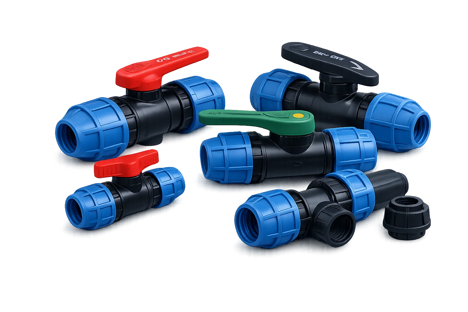 Крани поліетиленові