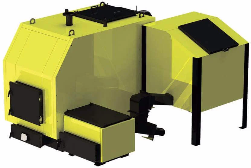 Котел пелетний твердопаливний Kronas Bio Master 27 кВт