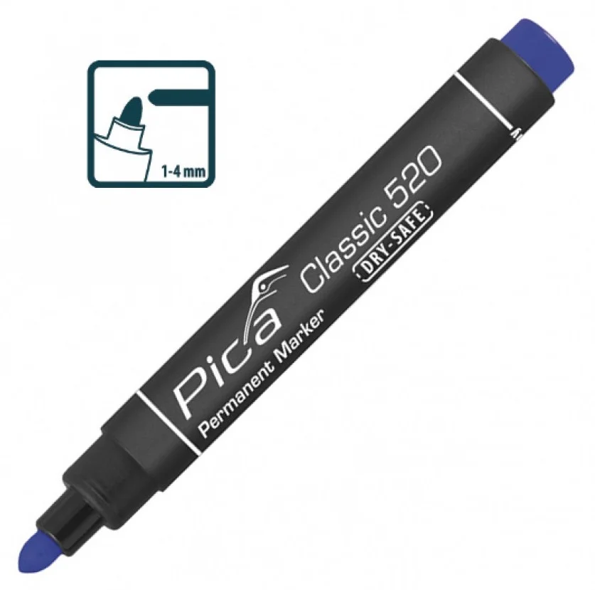 Маркер перманентний Pica Classic Синій (520/41)