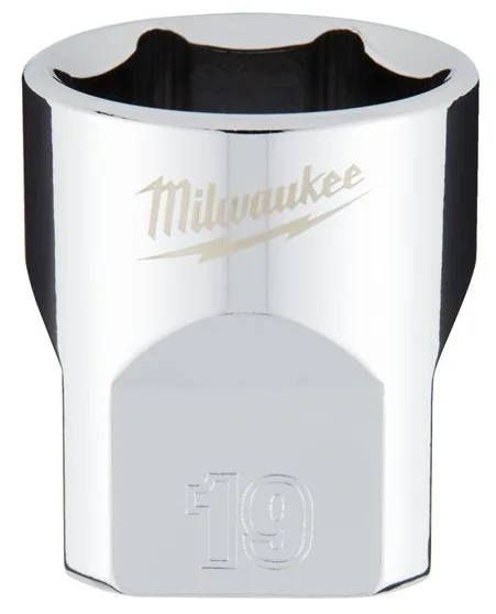 Головка Milwaukee 3/8" 19мм 6-гранна (4932478349)