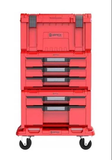Набор ящиков для инструментов Qbrick System PRO SET 4 2.0 RUHD RED Ultra HD Custom (Z258360PG003) - фото 2