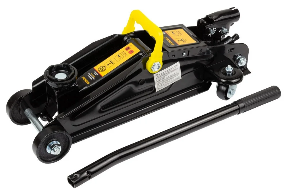 Домкрат гідравлічний підкатний з поворотною ручкою 2т Sigma 6104021