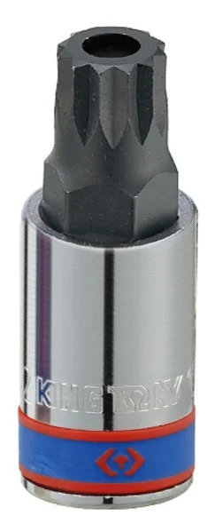 Біта в головці King Tony 1/2" L66mm SPLINE М18 з отв. (402B18)