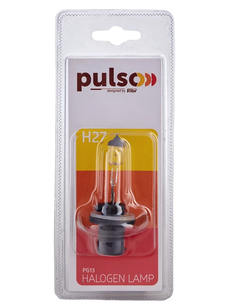 Автолампа галогенна PULSO H27W/1-(880) 12V 27W PG13