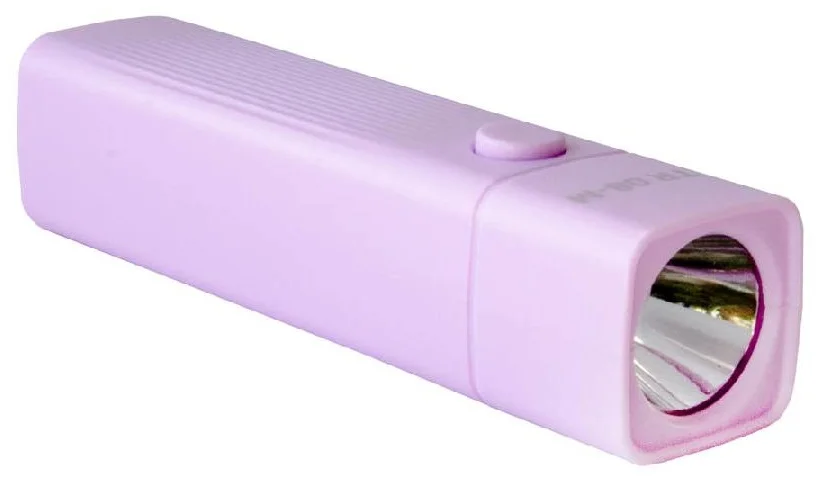 Ліхтар акумуляторний світлодіодний 1 Вт фіолетовий Evrolight (TR 08-M)
