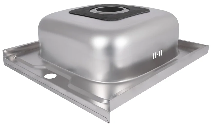 Кухонна мийка Brinex 5050 (satin) 0,6 мм