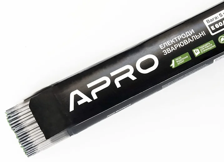 Електроди зварювальні 3мм 5кг Apro Е 60/13 (699908)