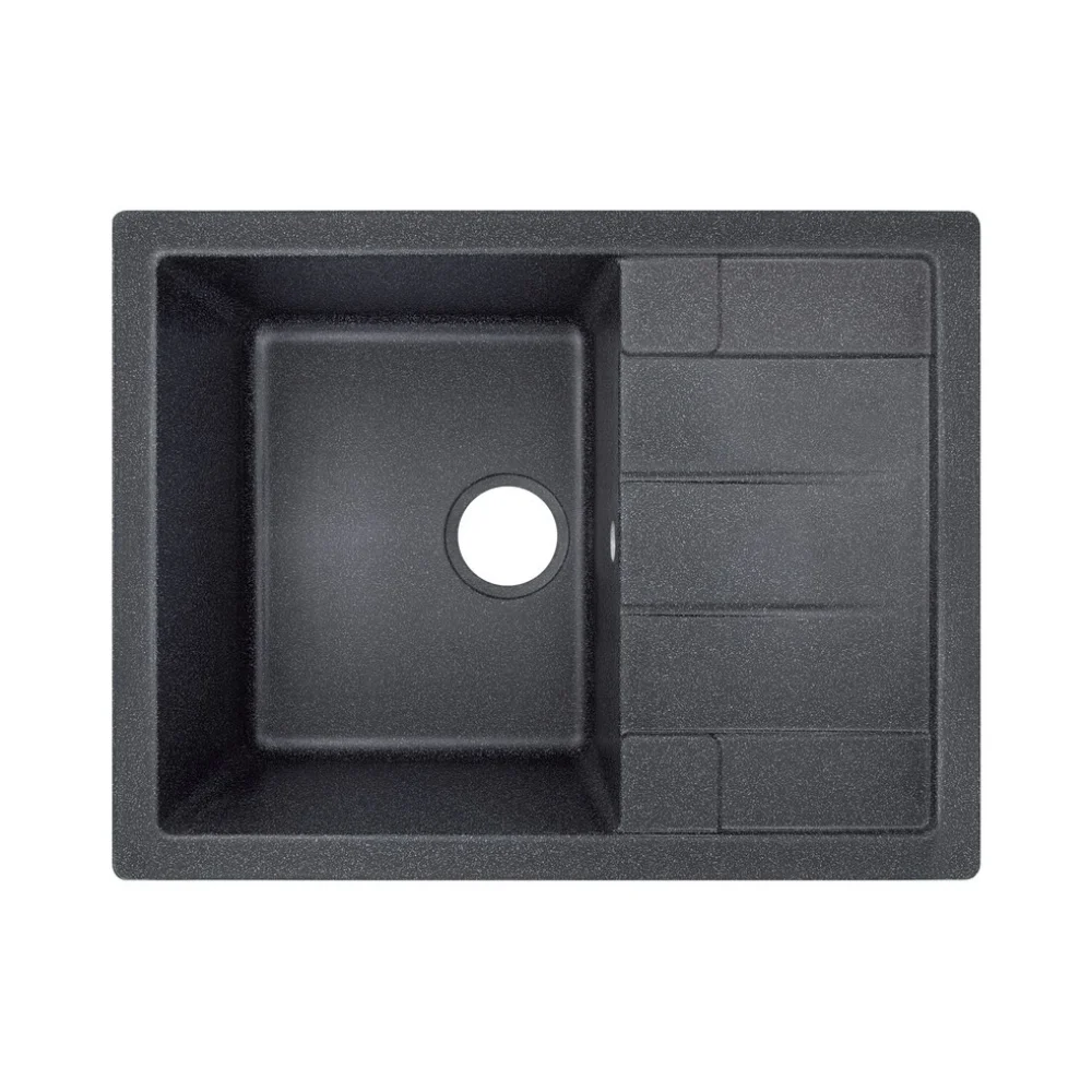 Кухонная мойка Lidz (BLA-03) 650x500/200 Черный