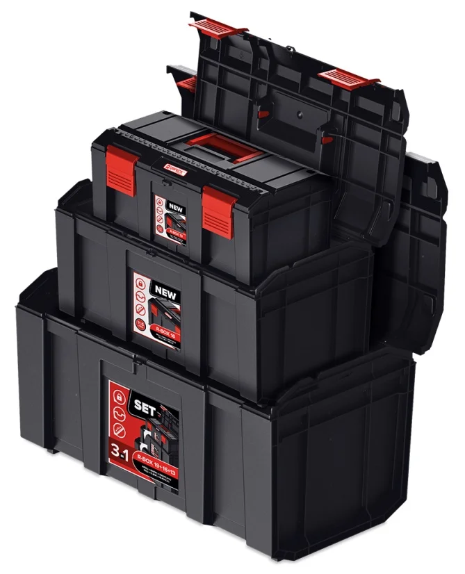 Набір ящиків для інструменту Qbrick Regular R-BOX SET 13"+16"+19" (Z253938PG003)