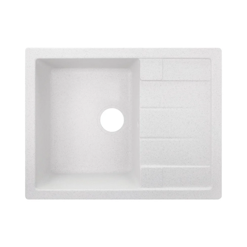Кухонная мойка Lidz (WHI-01) 650x500/200 Белый