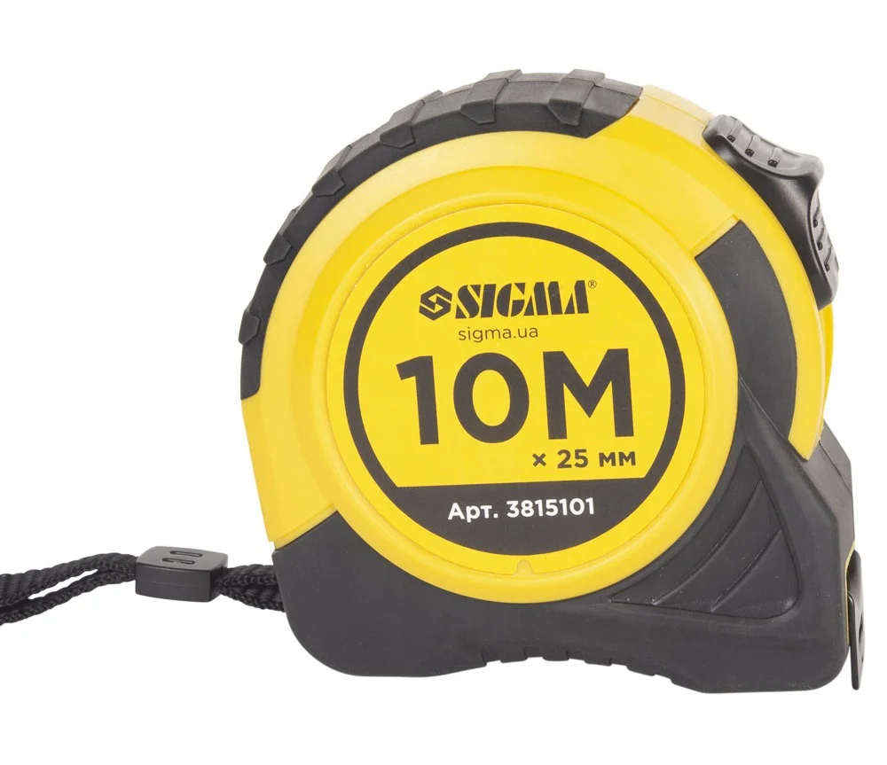 Рулетка Sigma Advanced 10м×25мм (3815101)