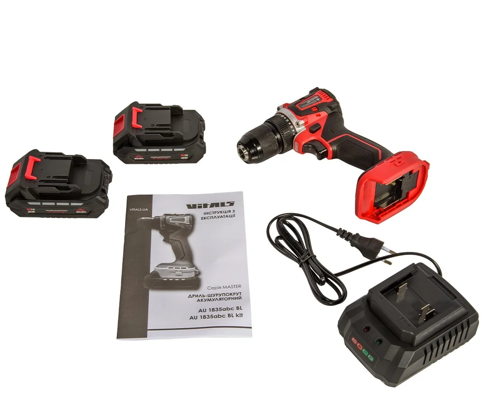 Дриль-шурупокрут Vitals Master AU 1835abc BL Kit - фото 12