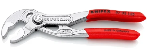 Кліщі розвідні сантехнічні Cobra 1" Knipex (0-29мм) L=125мм (87 03 125)