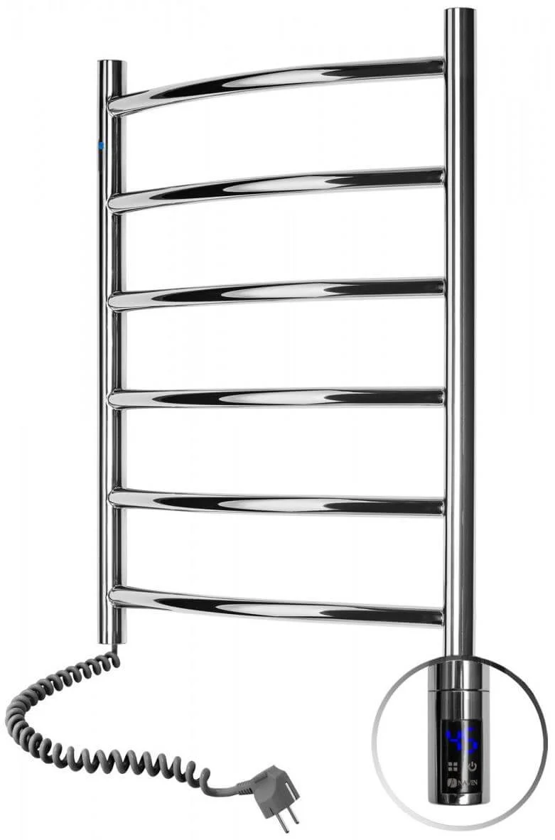 Рушникосушка електрична Navin Камелія 480 х 600 (терморегулятор) нерж