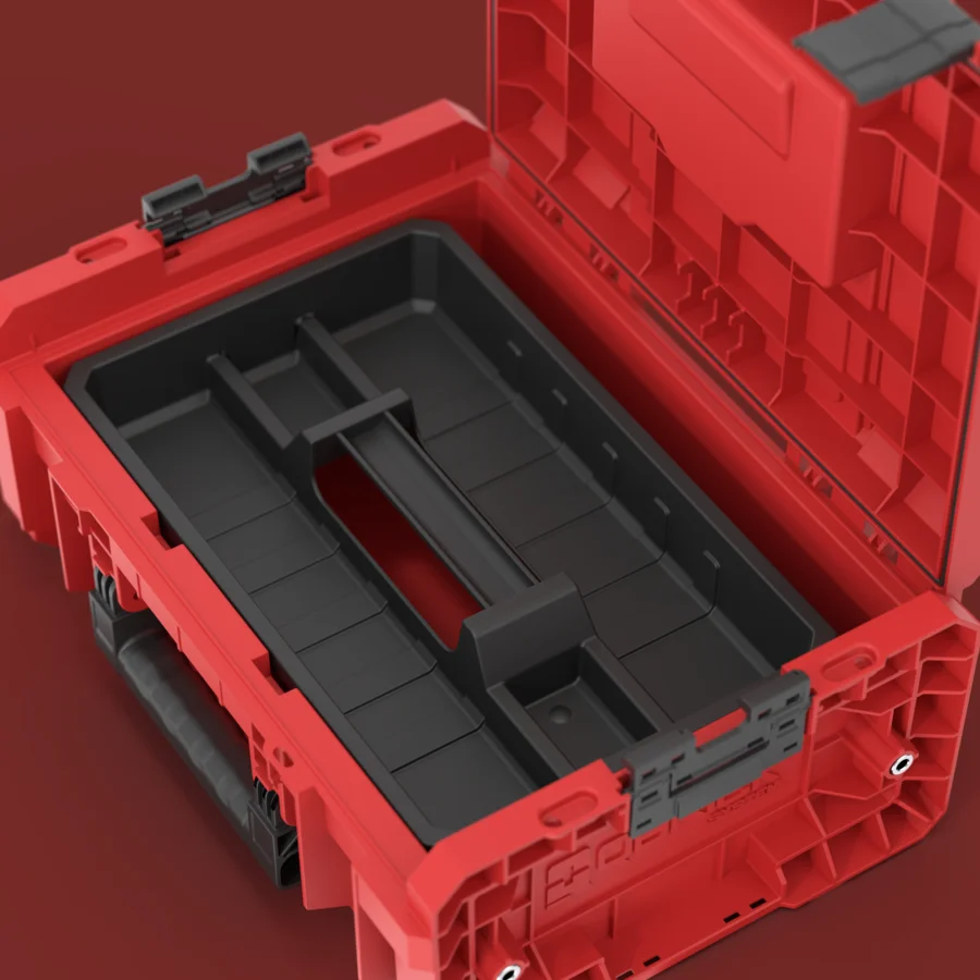 Ящик для инструментов Qbrick System PRO Technician Case 2.0 RED Ultra HD Custom (SKRQSPTC2CCZEPG003) - фото 7
