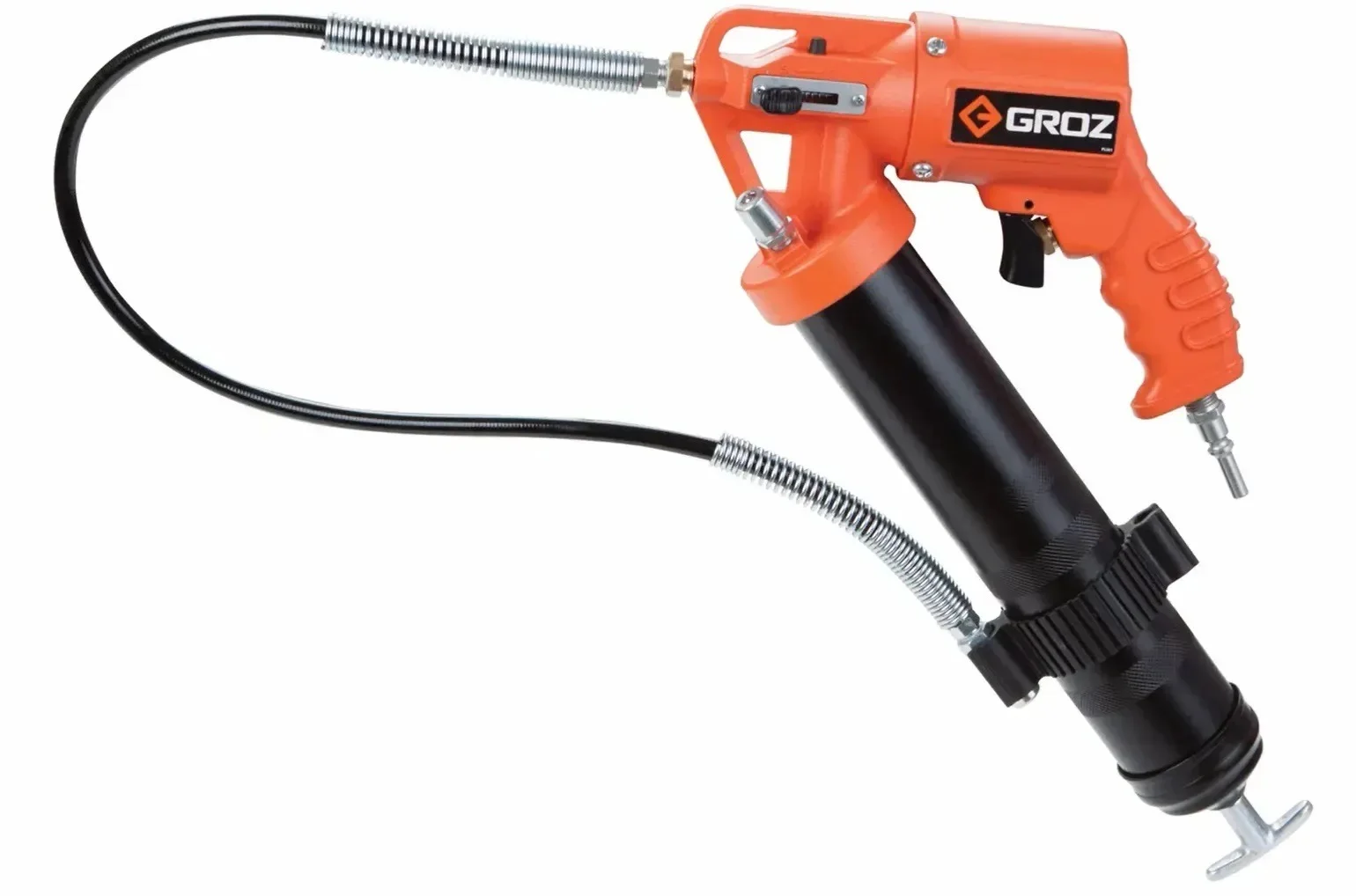 Двохрежимний пневматичний для змащування 413 Бар 500 см³ порційна/безперервна подача Groz APGG