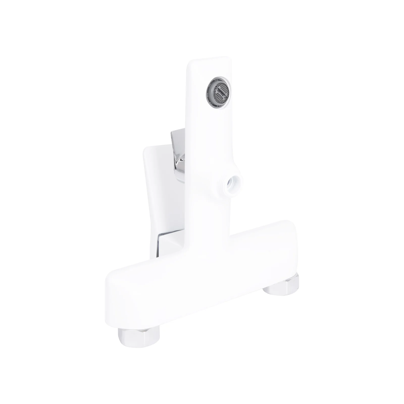 Смеситель для ванны Qtap Presto 259 Хром / Белый - фото 4