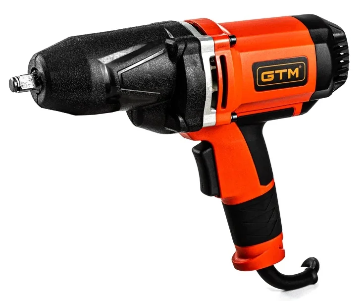 Гайкокрут ударний мережевий 1/2" 550 Нм 2300 об/хв 3400 уд/хв GTM (IW550/950)