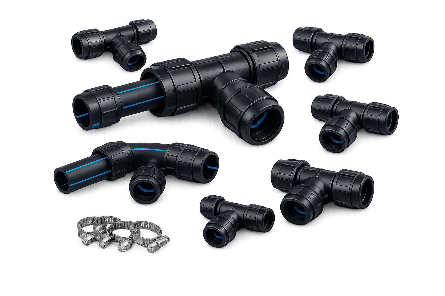 Трійники поліетиленові