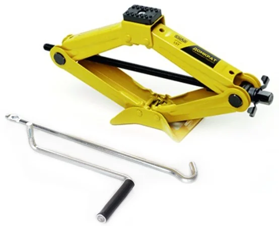 Домкрат гвинтовий ромбоподібний 2т Сила 271303