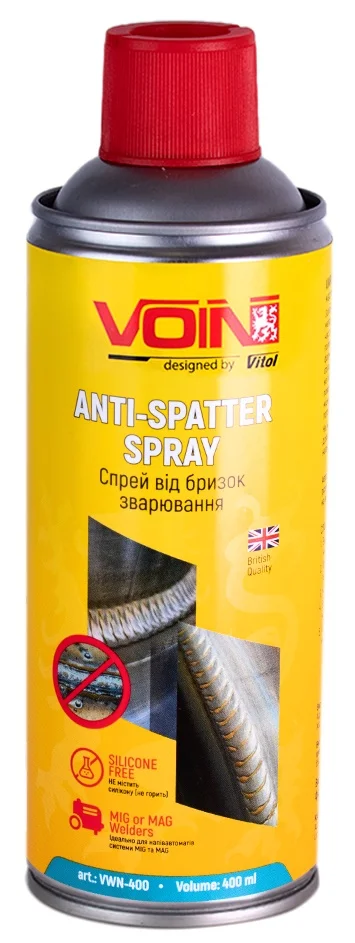 Спрей від бризок зварювання Voin 400мл (VWN-400)