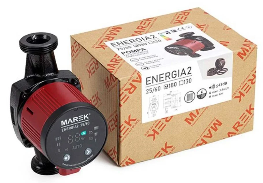 Циркуляционный насос Marek Energia 2 25/60-180 - фото 2