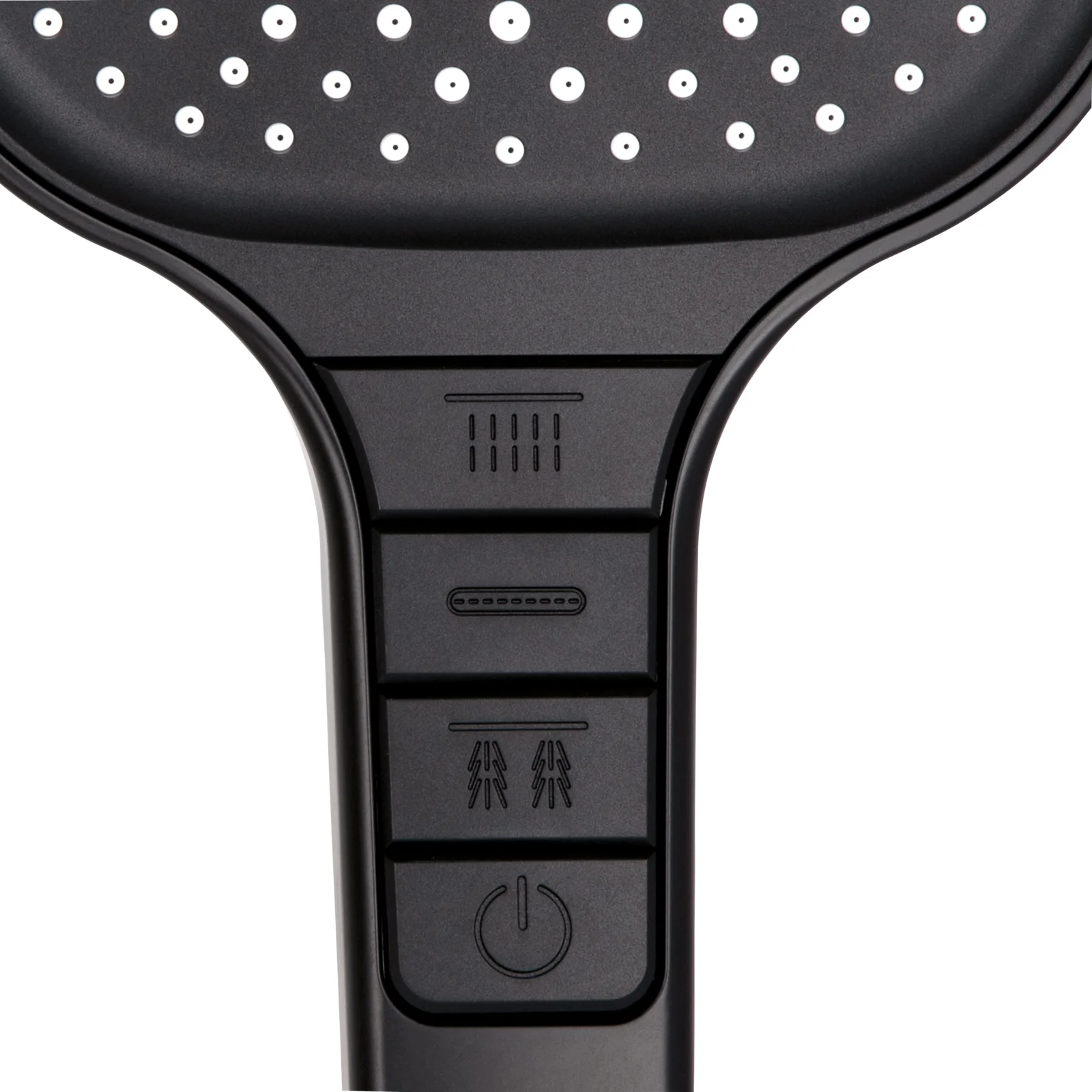 Лейка для ручного душа Qtap Rucni 130x130 мм Черный - фото 4