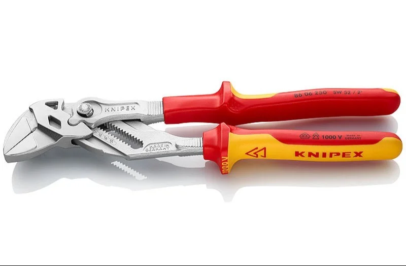 Переставні кліщі і гайковий ключ в одному інструменті 2" (0-52мм) L=250мм Knipex (86 06 250)