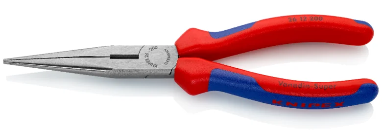 Плоскогубці з ріжучими крайками Knipex L=200 мм (26 12 200)