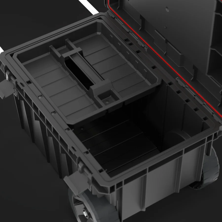 Ящик для инструментов на колесах Qbrick System ONE Trolley Expert (SKRWQONETECZAPG001) - фото 10