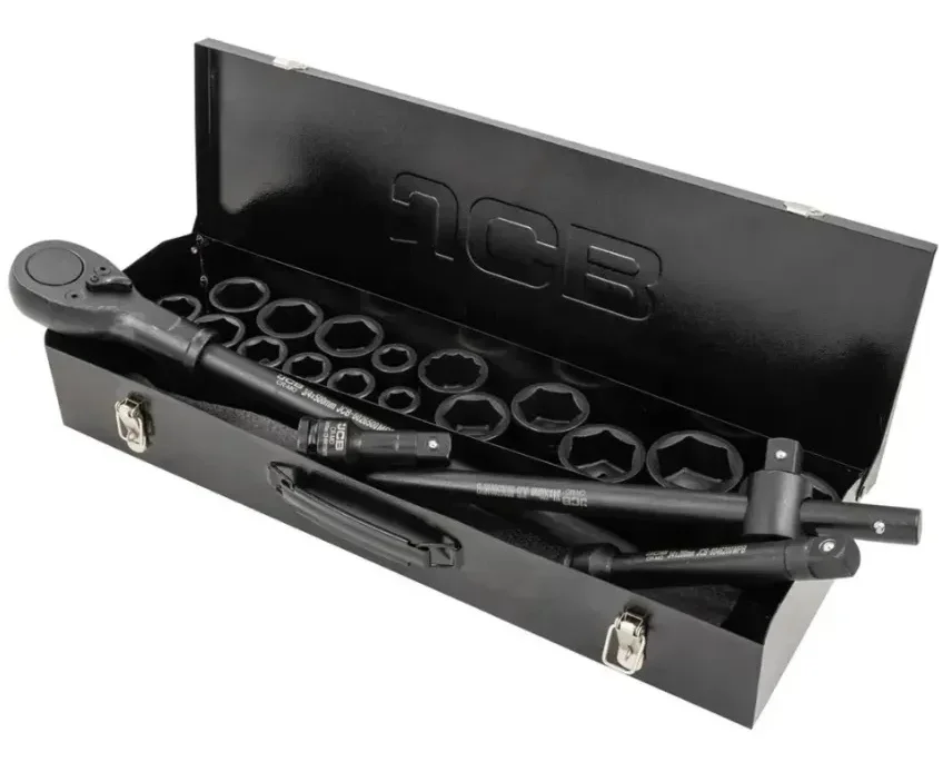 Набір 6-гранних ударних головок 3/4" з 21 предмету JCB Tools JCB-6212-5MPB