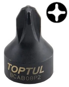 Біта Toptul 1/4" L19.5мм PH2 (BCAB08P2)
