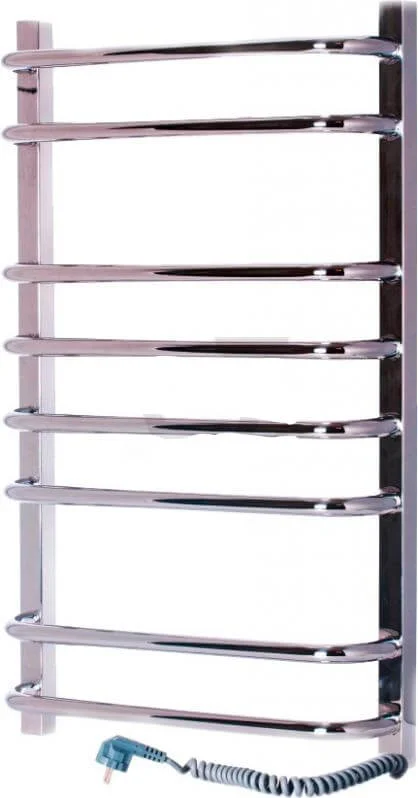 Рушникосушка електрична Navin Симфонія Квадро 480 х 800 нерж