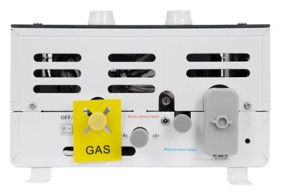Газова колонка Thermo Alliance JSD20-10GD скло (чорне) - фото 5