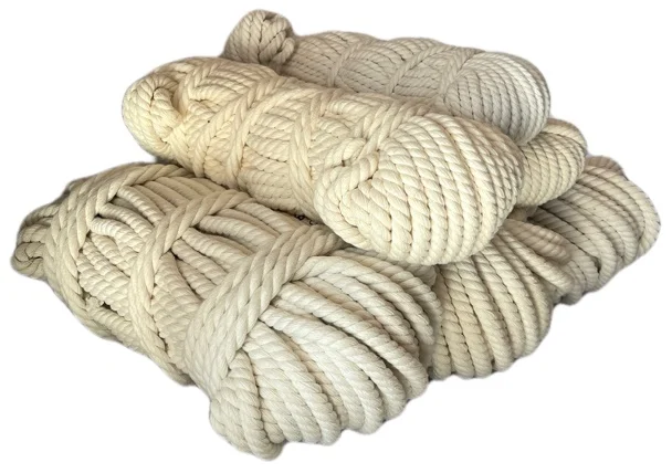 Канат бавовняний 12 мм Білий (від 50м) Дубкан