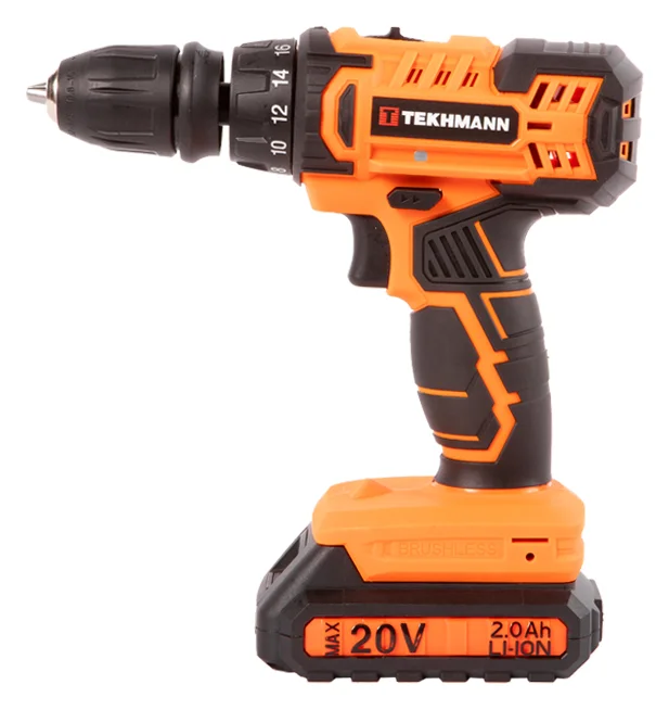 Шуруповерт акумуляторний Tekhmann TCD-18/2 BS KIT (850980) - фото 2