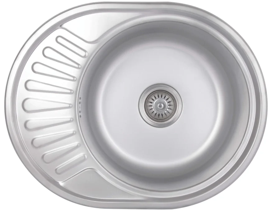 Кухонна мийка Brinex 5745 (Satin) 0,8 мм