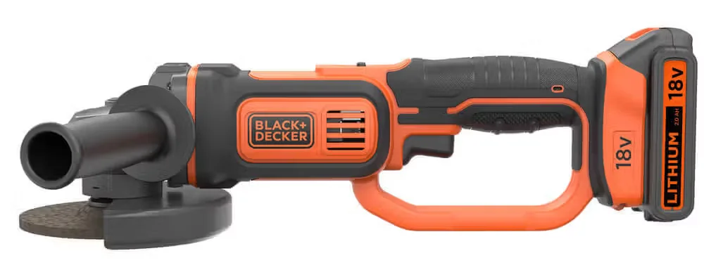 Шліфмашина кутова акумуляторна (болгарка) 125мм 8600об/хв Black+Decker BCG720M1 - фото 2