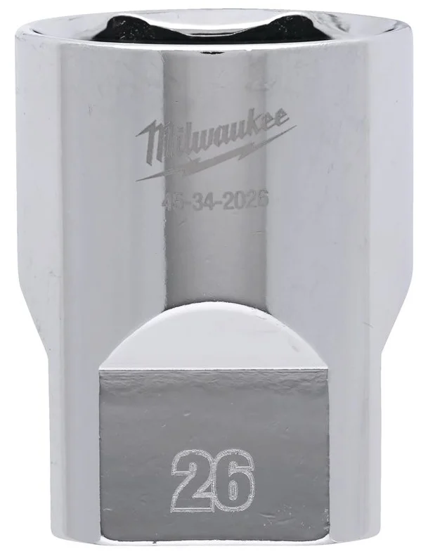 Головка Milwaukee 1/2" 26мм 6-ти гранна (4932480024)