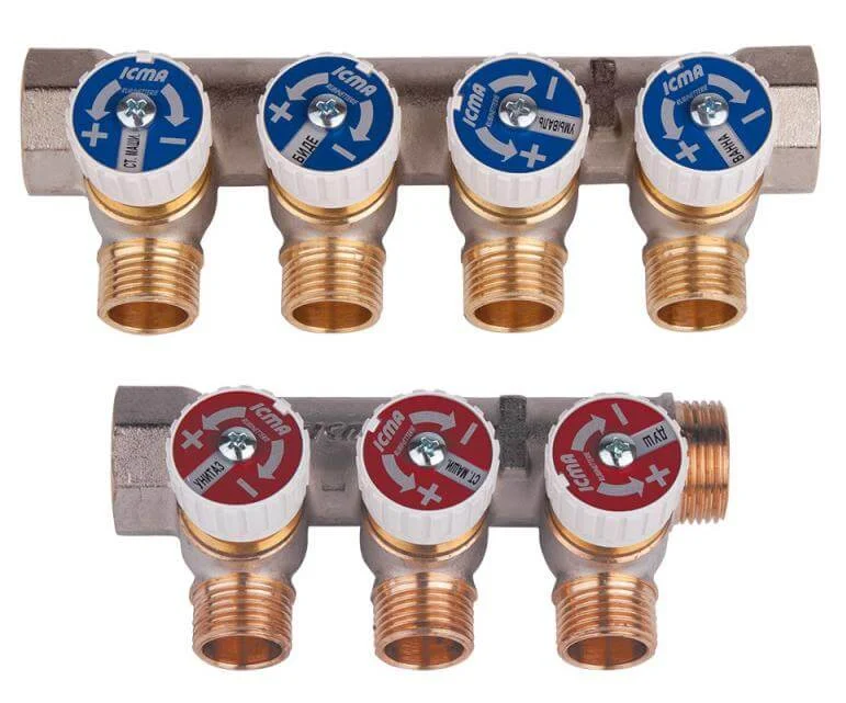 Колектор Icma 1" 3 виходи №227