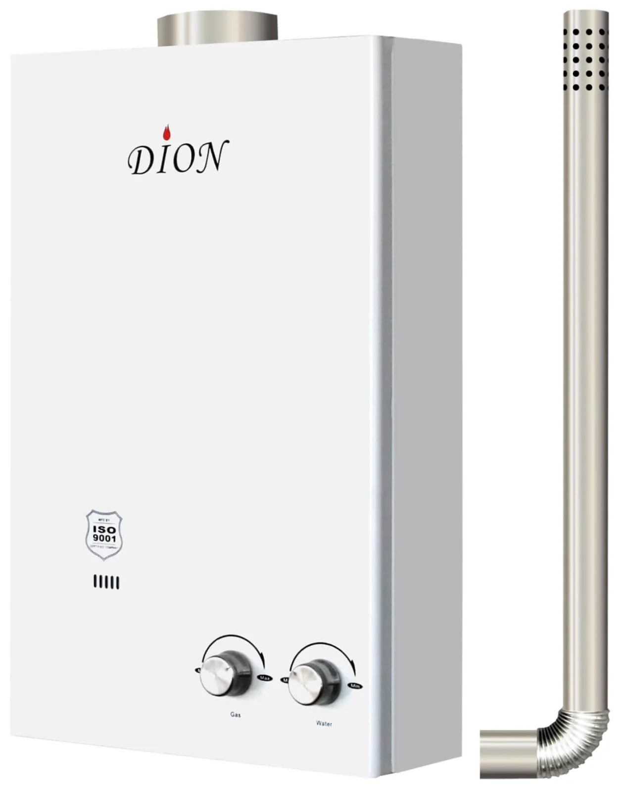 Газова колонка DION JSD 08 (біла) (+труба)