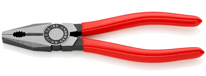 Пасатижі комбіновані Knipex L=180 мм (03 01 180)