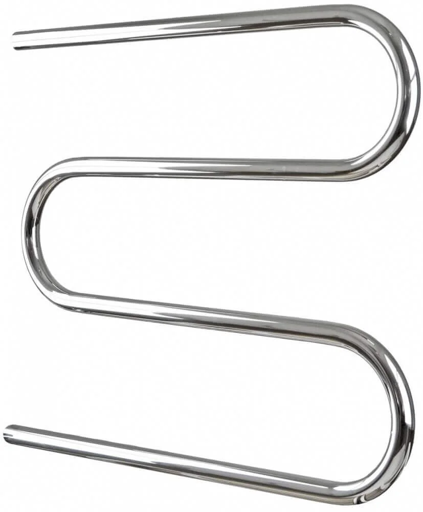 Рушникосушарка Mario Змійка 25 з кільцями 525 x 600 (нерж)