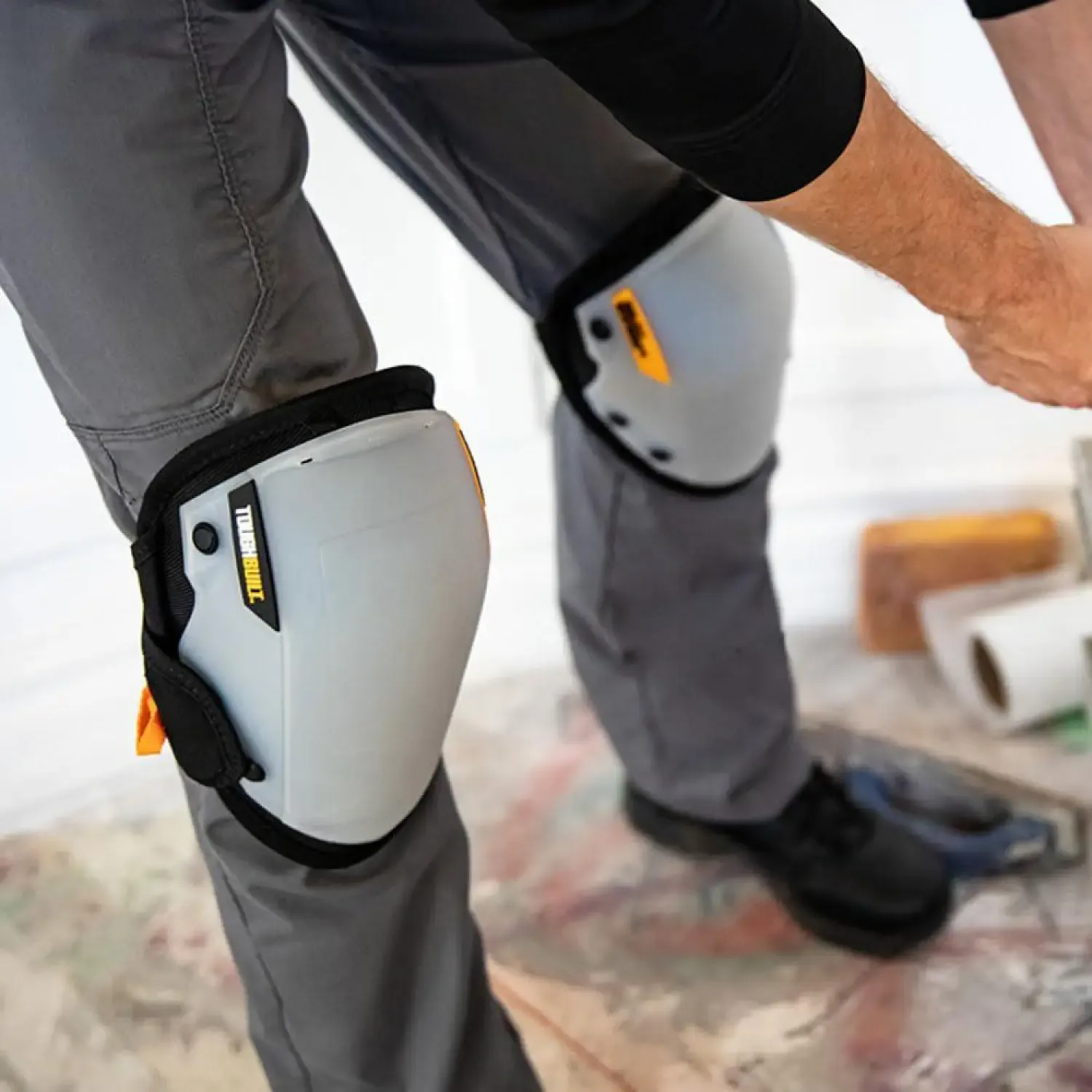 Наколінники для чутливих поверхонь ToughBuilt з лінії GelFit™ Non-Marring (TB-KP-G203)