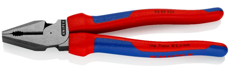 Пасатижі комбіновані особливої потужності Knipex L=225 мм (02 02 225)
